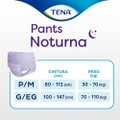 ROUPA ÍNTIMA TENA PANTS NOTURNA G/EG COM 24 UNIDADES