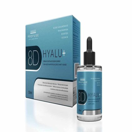 SÉRUM FACIAL FORTALECEDOR ANTI-IDADE PROFUSE 8D HYALU+ 50ML
