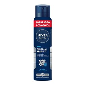 DESODORANTE AEROSSOL NIVEA MEN ORIGINAL PROTECT 200ML EMBALAGEM ECONÔMICA