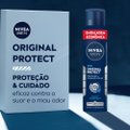 DESODORANTE AEROSSOL NIVEA MEN ORIGINAL PROTECT 200ML EMBALAGEM ECONÔMICA